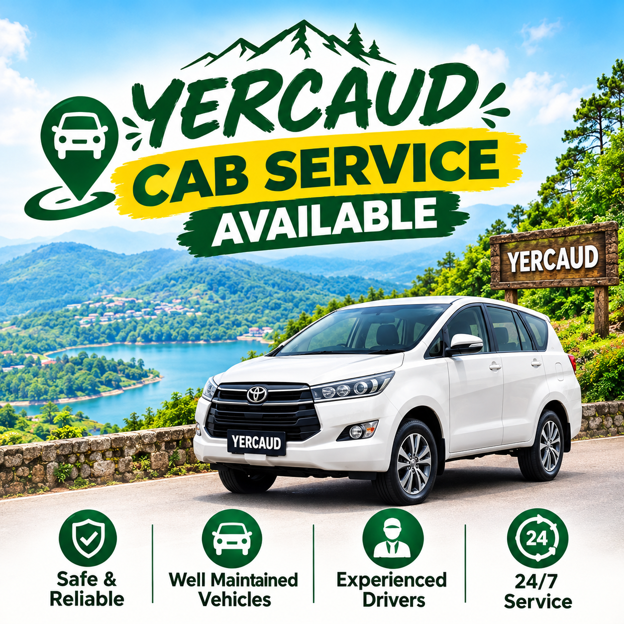 yercaud cab service