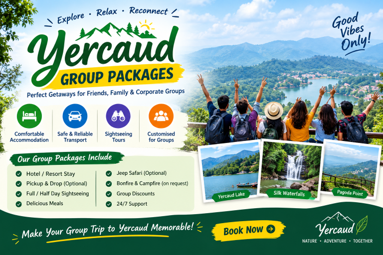 Yercaud Group Getaway Adventure Poster