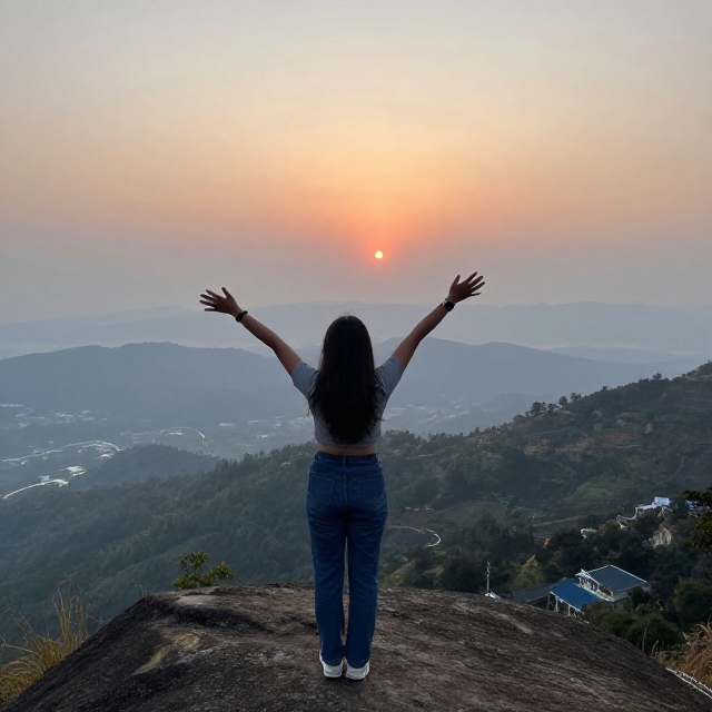 Lady Seat Yercaud Sunset Viewpoint Travel